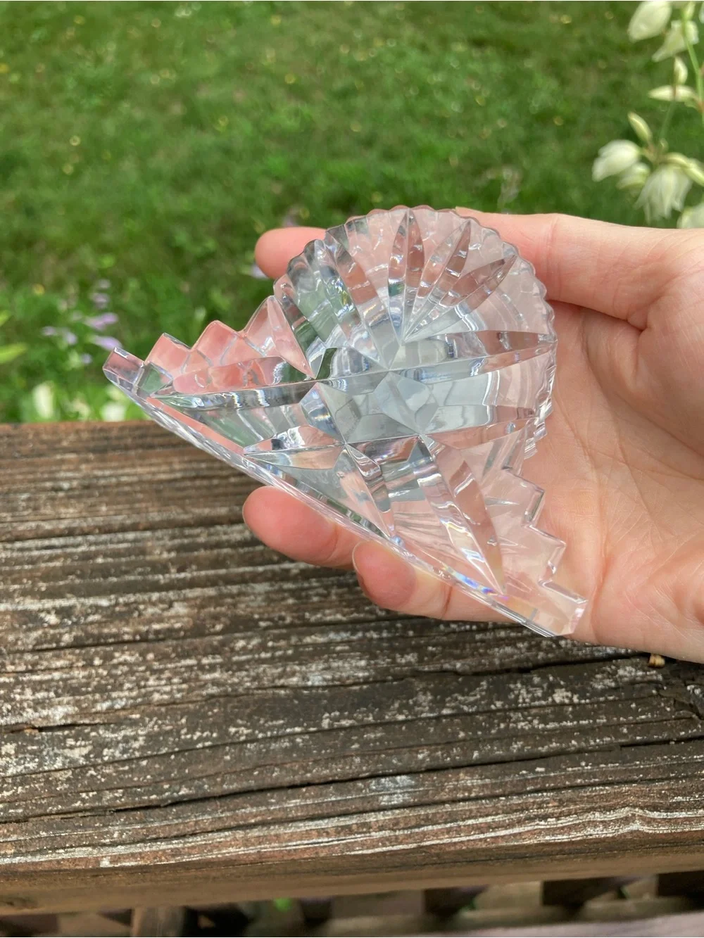 Vintage Waterford Crystal Wharton Mantle Desk Clock